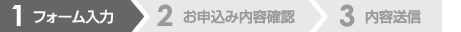 フォーム入力